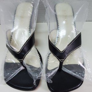 Ralph Lauren Black 3" Heels Sandles